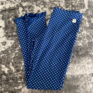 Wildflowers girls pants size 14 EUC! Blue & white